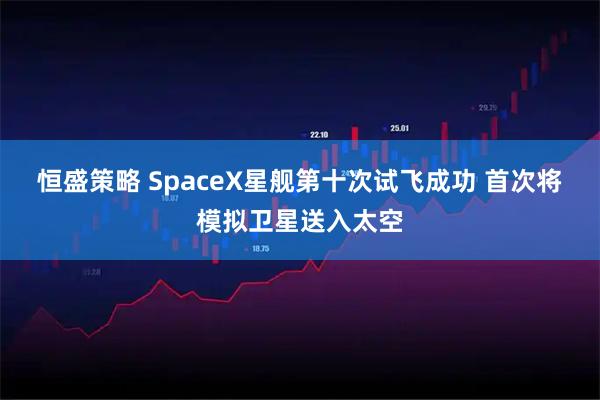 恒盛策略 SpaceX星舰第十次试飞成功 首次将模拟卫星送入太空